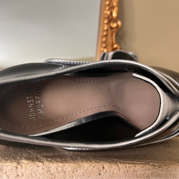 Johnston & Murphy patent leather block heels - Picture 3 of 7